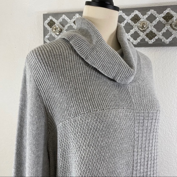 Chico’s Cowl Neck Sweater, Size 3 (XL/16) - Picture 5 of 9